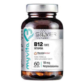 B12 FORTE 100mcg Methylcobalamin 60 Kapseln MYVITA SILVER PURE